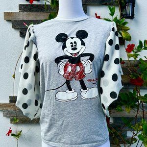 MICKEY  VINTAGE RE-MASTERED T-SHIRT - LARGE